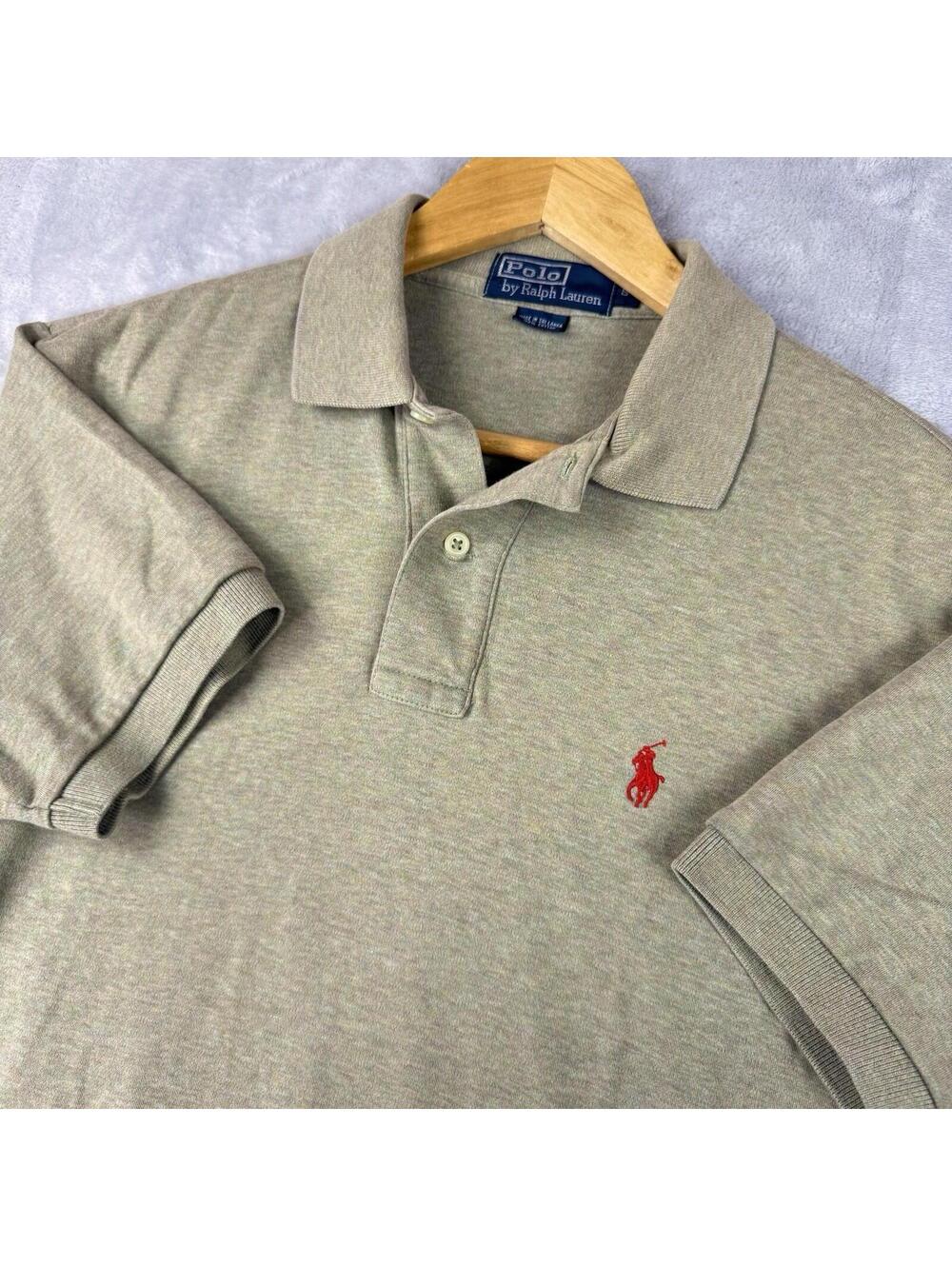 Polo Ralph Lauren Olive Polo Shirt Mens S Pony Logo Classic Preppy Golf Cotton